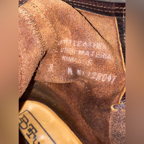 PD Tuff Woman leather Wester boots size 8 - Picture 8 of 9